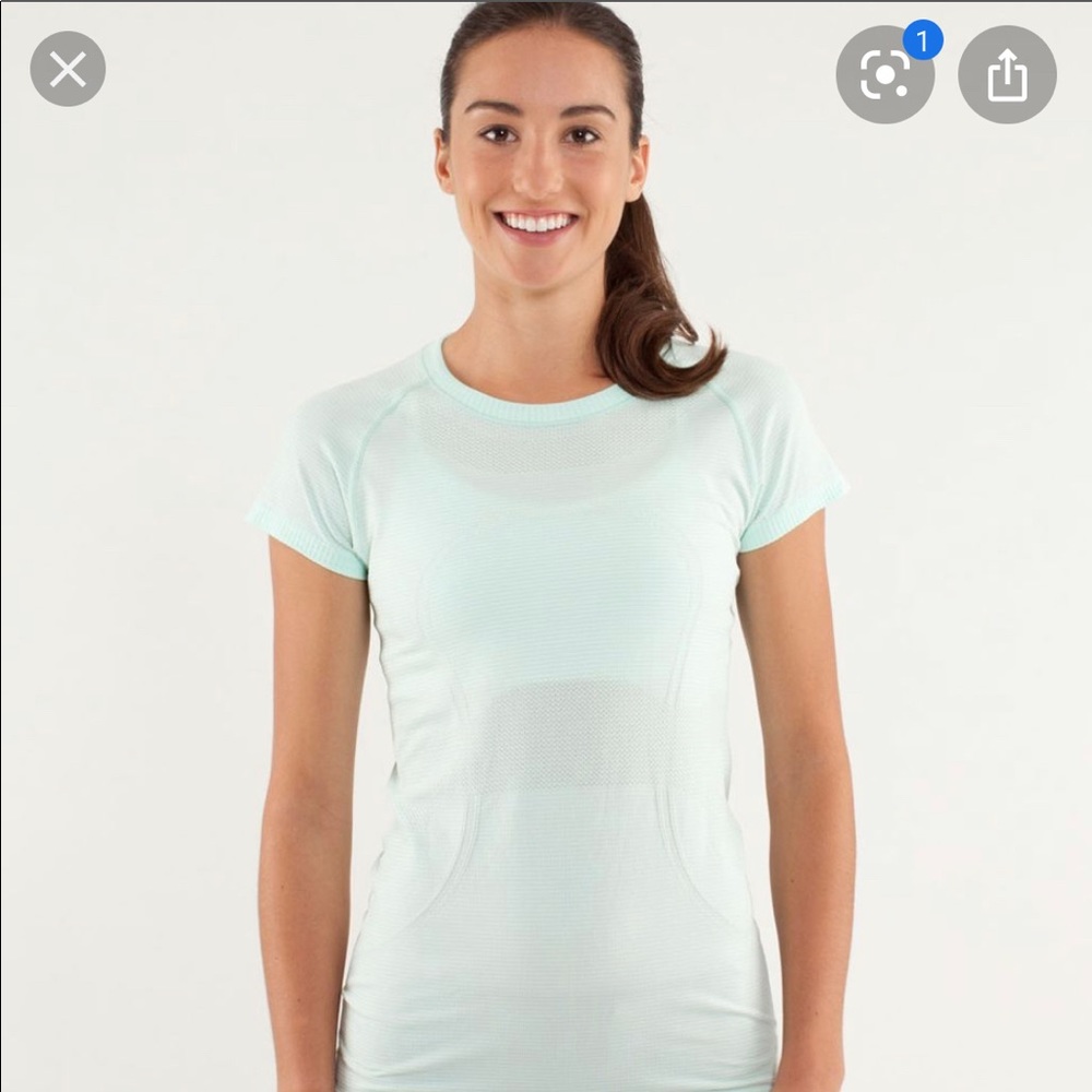 Lululemon Swiftly Tech short sleeve Mint Moment 6
